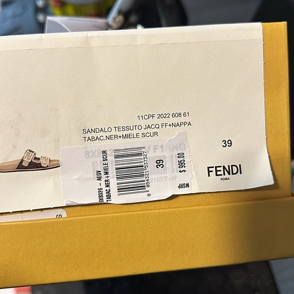 Fendi Tessuto JacQ FF + Nappa - Picture 5 of 6